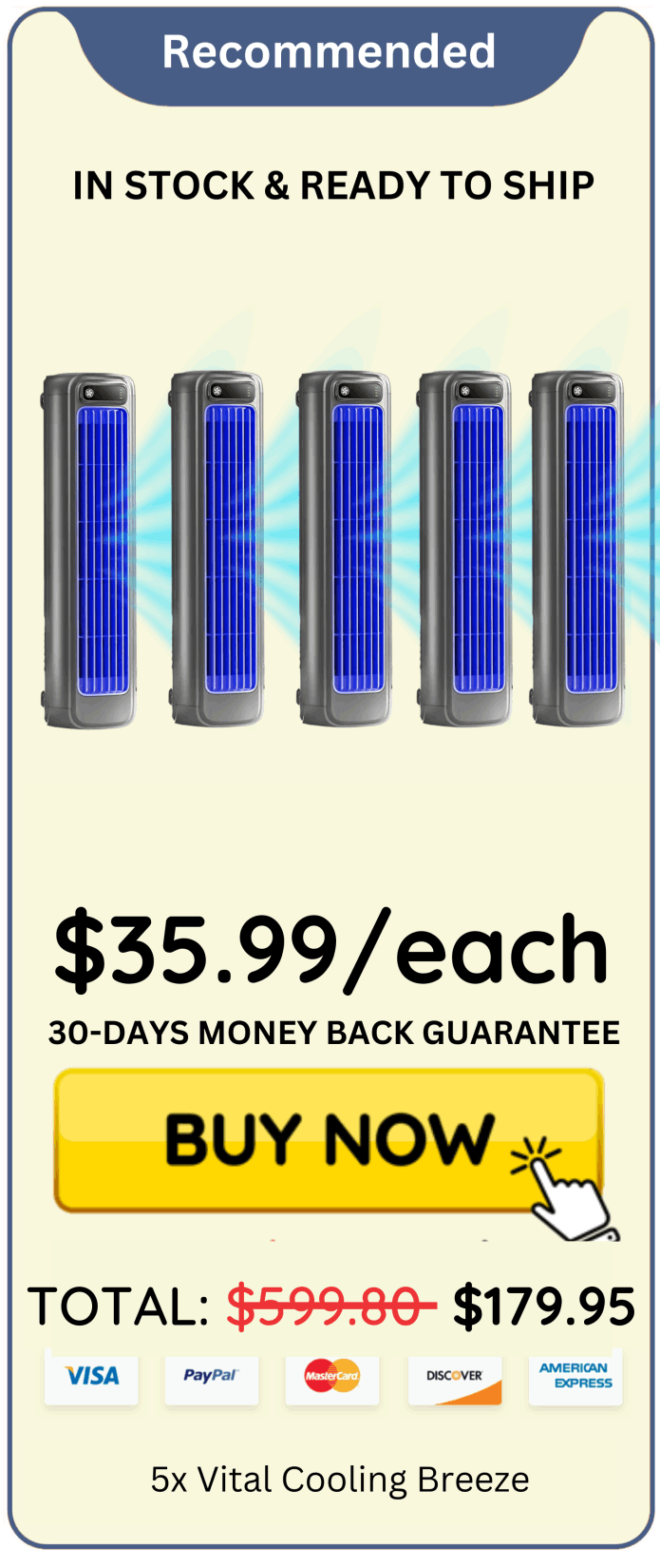 Vital Cooling Breeze offer price 